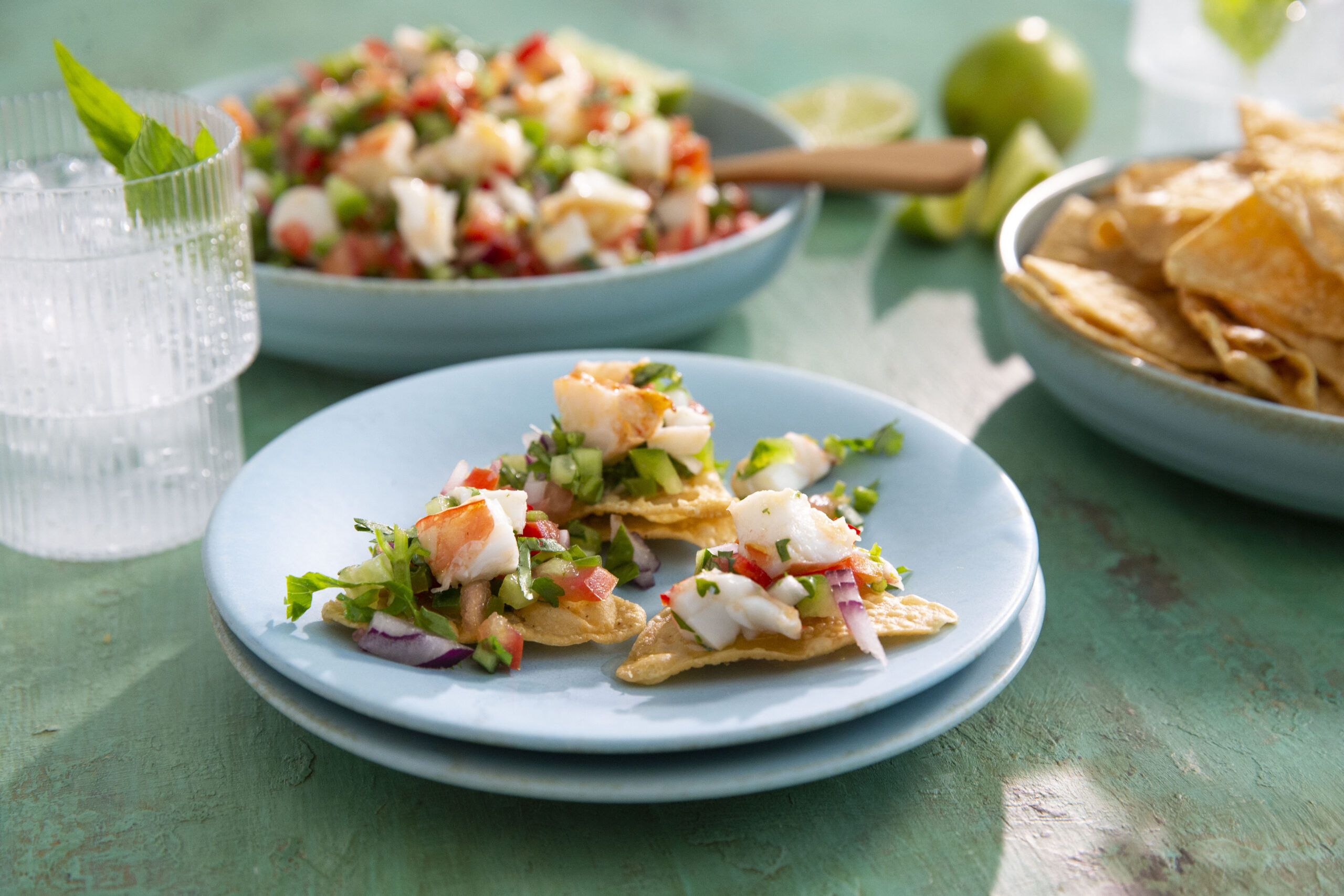 ROCK LOBSTER SALSA TOSTADA Recipe